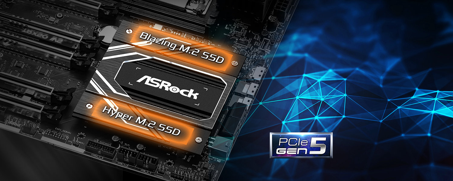 PCIe Gen5 Blazing M.2